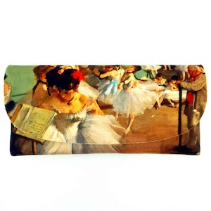 Glass Cases: The Dance Class - Degas Velour Glasses Case With Microfiber Lining