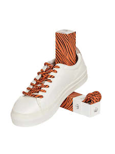 Shoelaces: Animal Print Tiger Sliwils 120 cm Shoelaces