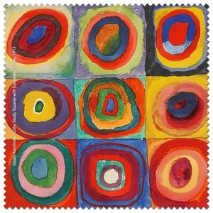 Colour Study - Kandinsky Microfibre Cloth