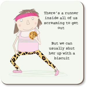 Coasters: Rosie Made A Thing Runner Biscuit Coaster LAST CHANCE - No oLnger Available