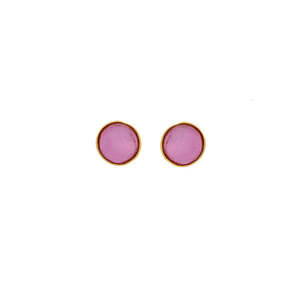 Michael Vincent Michaud Bubble Post Earrings - 1009H Hot Pink