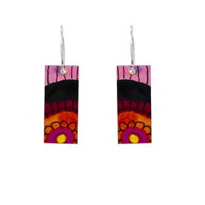 Riley Burnett Spring Jungle Aztec Reversible Earrings EAZT-2