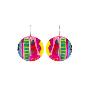 Riley Burnett Spring Bateau Autumn Jazz Reversible Earrings EAJ-8