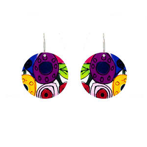 Riley Burnett Spring Bateau Candy Flower Reversible Earrings ECF-8