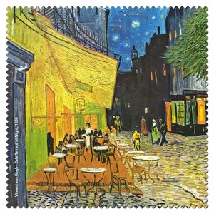 Lens Cloths: Terrace Of The Cafe - Van Gogh Microfibre Lens Cloth