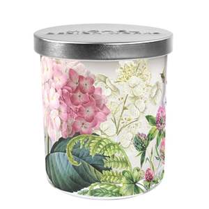 Candles: Michel Design Works Wild Hydrangea Decorative Glass Candle