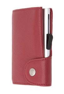 C-Secure Single Wallet with Coin Pocket - Ciliegia