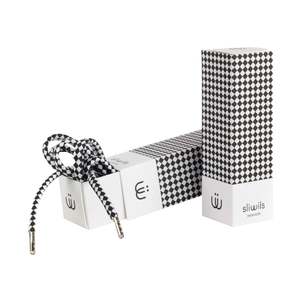 Gifts Decor: Sliwils 120 cm Jazz Harlequin Print Shoelaces