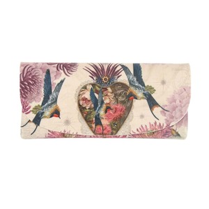 Swallow - Velour Glasses Case With Microfiber Lining