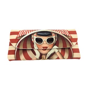 Glass Cases: Nina Velour - Velour Glasses Case With Microfiber Lining