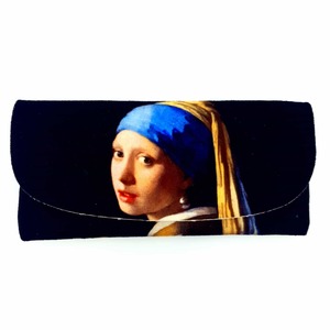 Girl With A Pearl Earring 1665 - Vermeer Velour Glasses Case With Microfiber Lining