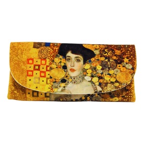Adele Bloch Bauer 1907 - Klimt Velour Glasses Case With Microfiber Lining