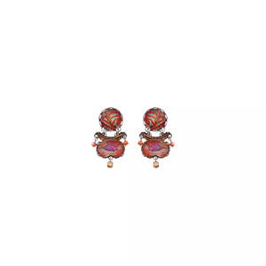 Ayala Bar Radiance Collection Warm Energy Petunia Earrings - R1880