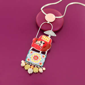 Jewellery: Taratata Bijoux Chanape Adjustable Necklace - E26-08116-103