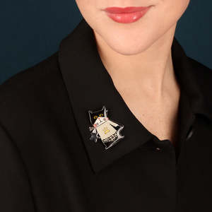 Brooches: Taratata Bijoux Super Miaou Brooch - T26-02202-102