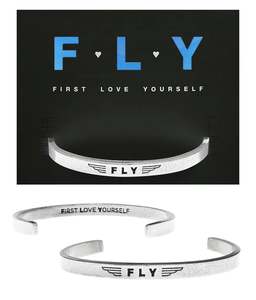 Bracelets: Whitney Howard Designs - FLY (inside - First Love Yourself) Quotable Cuff