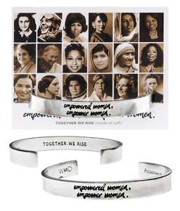 Bracelets: Whitney Howard Designs - Empowered Women Empower Women Quotable Cuff Bracelet