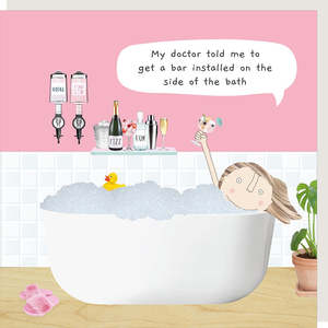 Rosie Made A Thing - Bath Bar - Humour Card