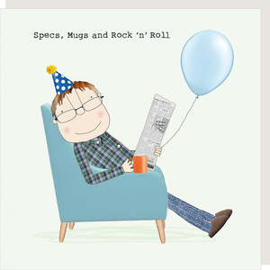 Stationary: Rosie Made A Thing Rock 'n Roll Birthday Card