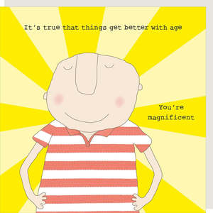 Stationary: Rosie Made A Thing Better Age Birthday Card