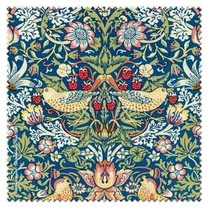 Lens Cloths: The Strawberry Thief 1883 - William Morris - Microfibre Lens Cloth