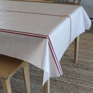 All Oilcloth: Grainsack - Red