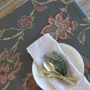 All Oilcloth: Damascus - Topaz