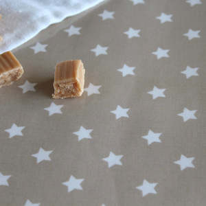 All Oilcloth: Star - Toffee