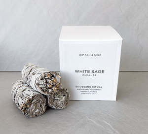 Cleansing Rituals: White Sage Smudge Stick 3 Pack