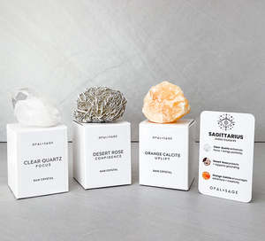 Raw Boxed Crystals: Sagittarius Zodiac Crystal Set