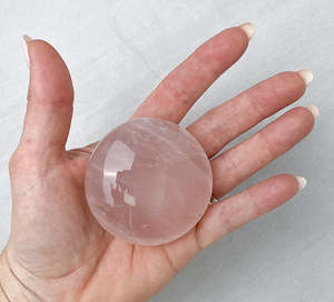 Rose Quartz Palm Stones | Love
