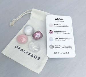 Rose Quartz: Adore | Love Crystal Kit