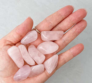 Rose Quartz: Rose Quartz Tumble | Love