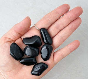Tumbled Crystals: Black Obsidian Tumble | Protection