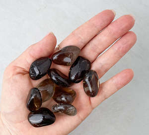 Tumbled Crystals: Smoky Quartz Tumble | Grounding