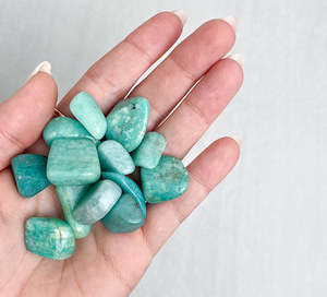 Crystals: Amazonite Tumble | Compassion