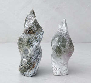 Ocean Jasper Flames | Courage