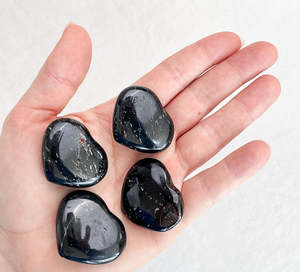 Crystals: Obsidian Mini Heart | Protection
