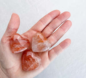Fire Quartz Mini Heart | Strength