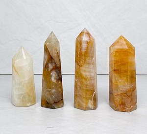 Golden Healer Quartz Tower | Healing
