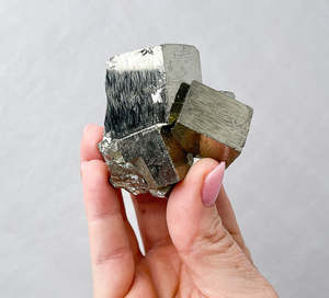 Unique Crystals: Rare Pyrite Cubic Clusters | Abundance