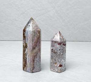 Crystals: Ocean Jasper Tower | Courage