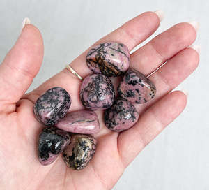 Rhodonite: Rhodonite Tumble | Healing