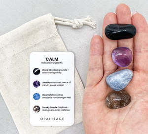 Tumbled Crystals: Calm | Relaxation Crystal Kit