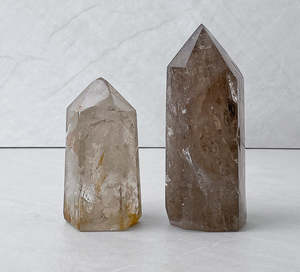 Crystals: Smoky Quartz Tower | Grounding