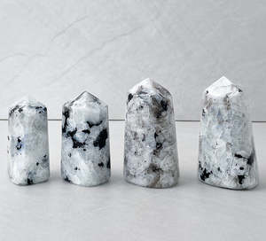 Crystals: Rainbow Moonstone Tower | Intuition