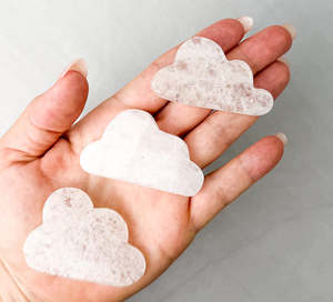 Rose Quartz: Clear Quartz Cloud | Focus