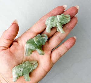 Crystals: New Jade Elephant | Abundance
