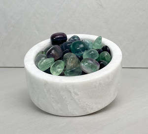 Tumbled Crystals: Fluorite Tumble | Intuition