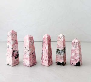 Love: Rhodonite Peruvian Tower | Healing